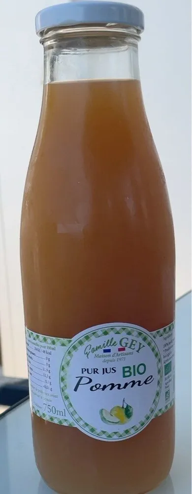 Pur jus bio pomme