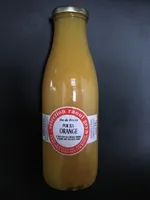 Jus de fruit orange