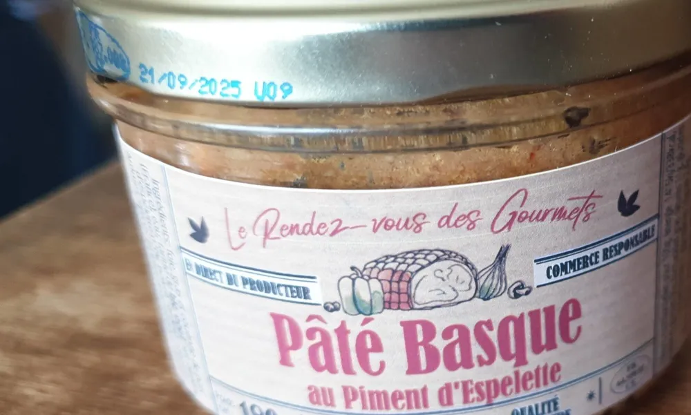 Pate basque zu piment d espelette