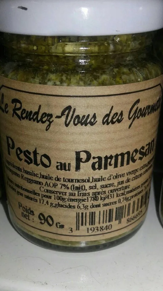 Pesto au parmesan