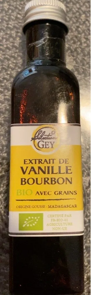 Extrait de vanille bourbon