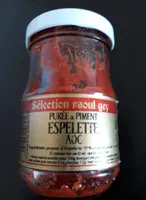 Purée de piment d'espelette
