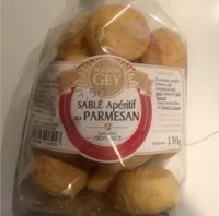 Sablé apéritif au parmesan