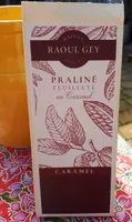 Pralinée feuilletée caramel