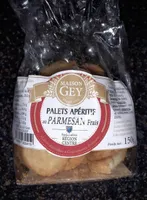 Palets apéritifs au parmesan frais