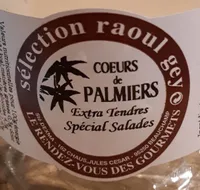 Coeurs de palmiers