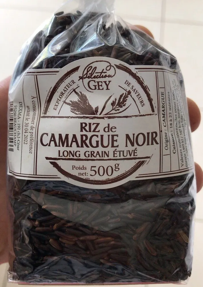 riz de camargue noire