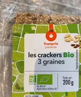Crackers Bio 3 graines