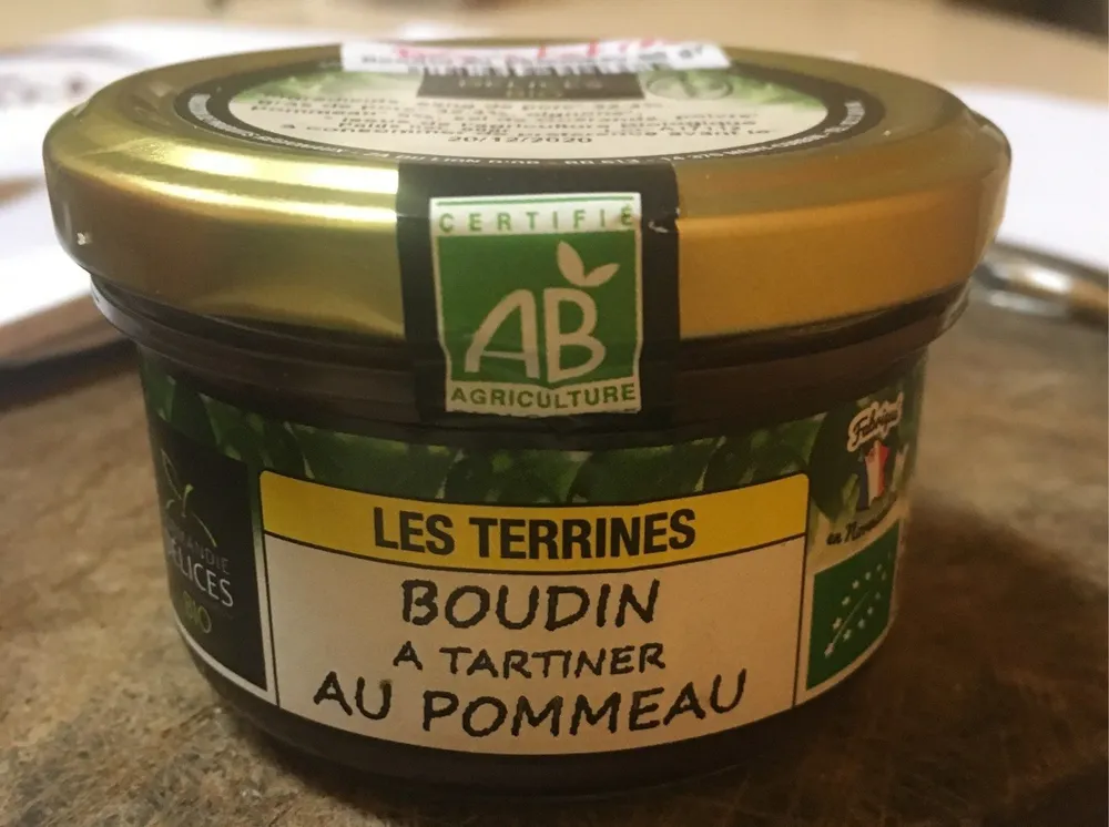 Boudin a tarriner au pommeau