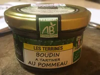Boudin a tarriner au pommeau
