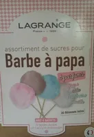Assortiment de sucres pour barbes à papa