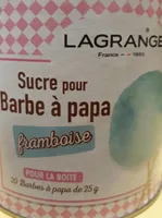 Sucre pour barbe à papa Framboise