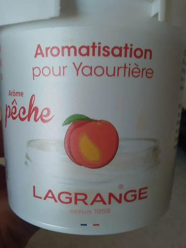 Lagrange - Aromatisation Yaourt Pêche - 380040