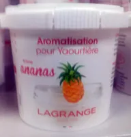 Aromatisation Pour Yaourts - Ananas - LAGRANGE