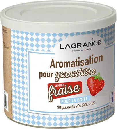 Aromatisation pour yaourtière, arôme fraise