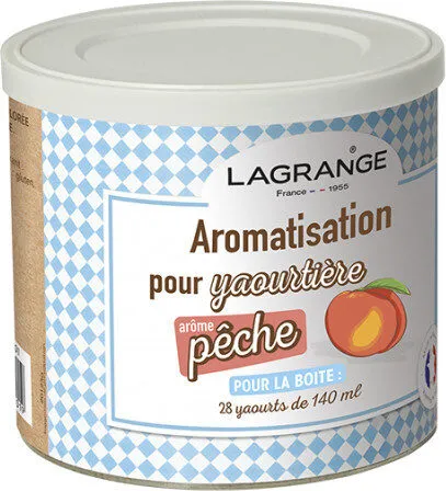 Aromatisation pour yaourtière, arôme pêche
