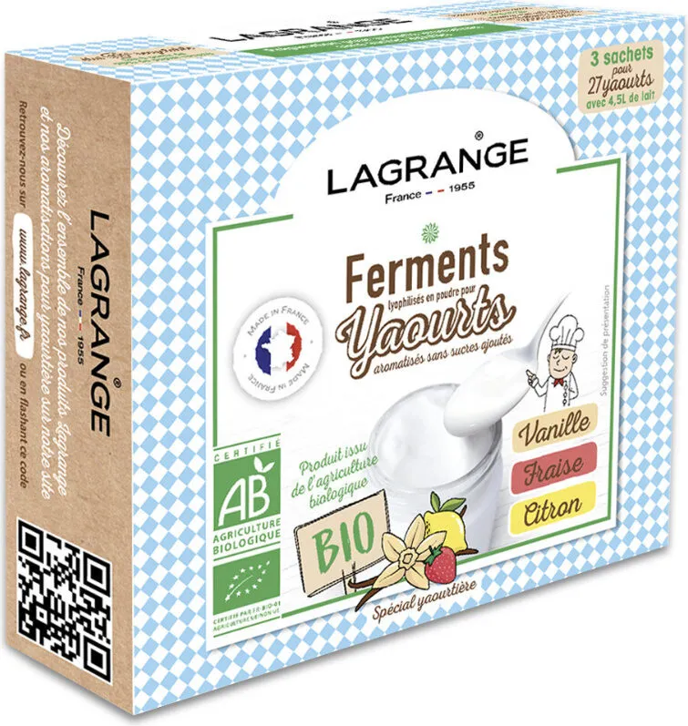 Ferments yaourts aromatisés