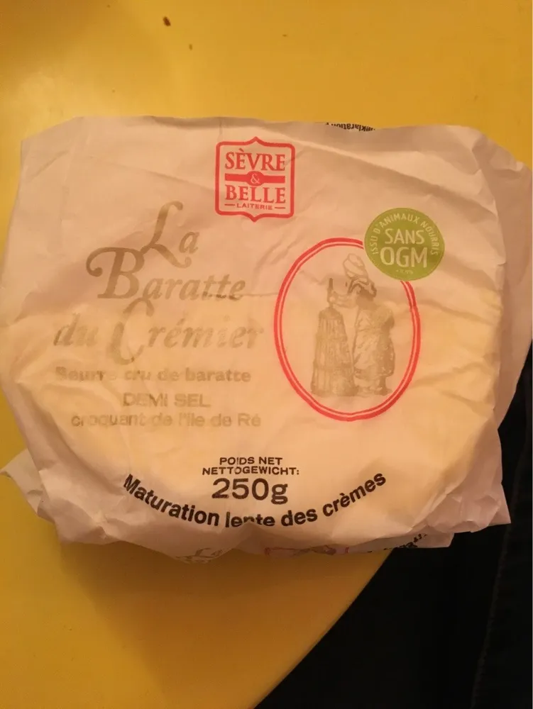 La baratte du crémier - Beurre demi-sel