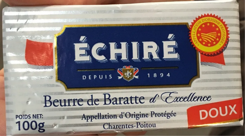 Beurre doux, AOC