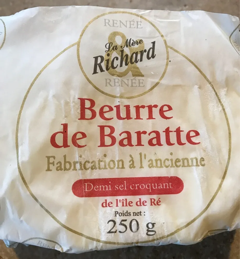 Beurre de Baratte demi sel