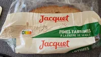 Bacquet fines tartines à la farine de seigle