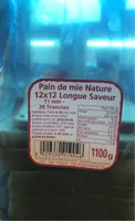 Pain de mie Nature