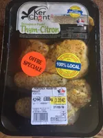 Decoupes de poulet thyn-citron