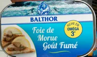 Foie de morue goût fumé