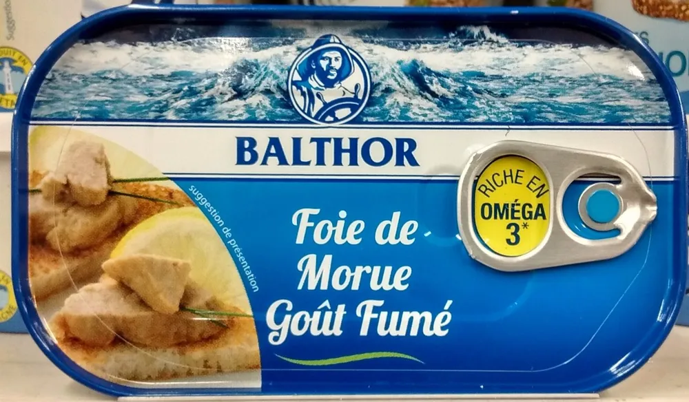 Foie de Morue Goût Fumé