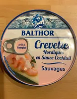 Crevettes nordiques en sauce cocktail