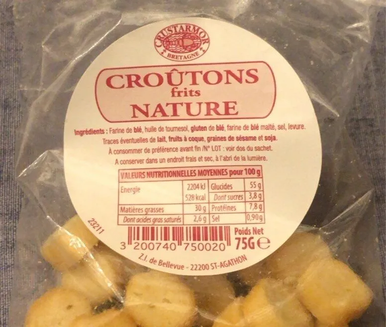 Croûtons nature