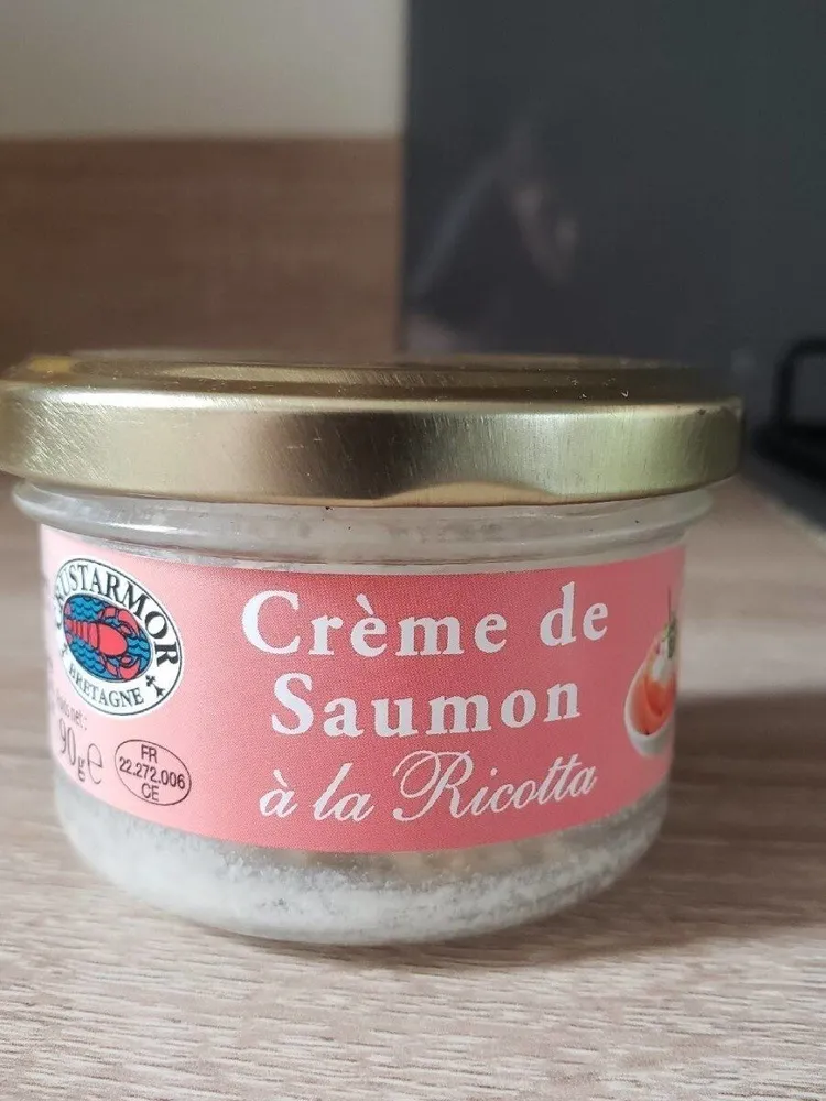 Crème de saumon à la ricotta