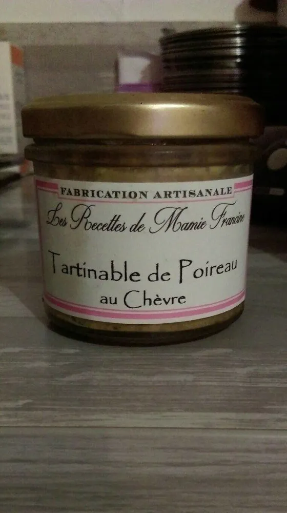 Tartinable de Poireau au Chèvre