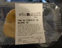 Pain au chocolat au beurre