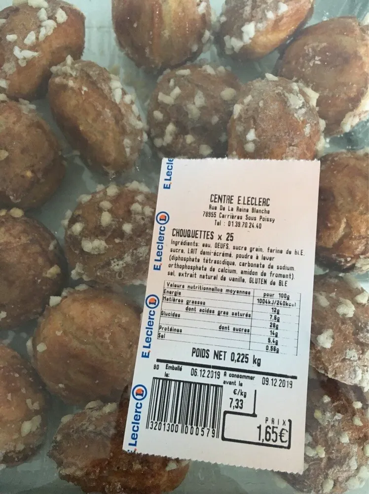 Chouquettes x 25