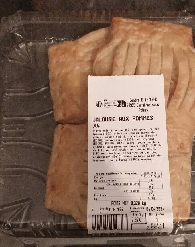 Jalousie aux pommes