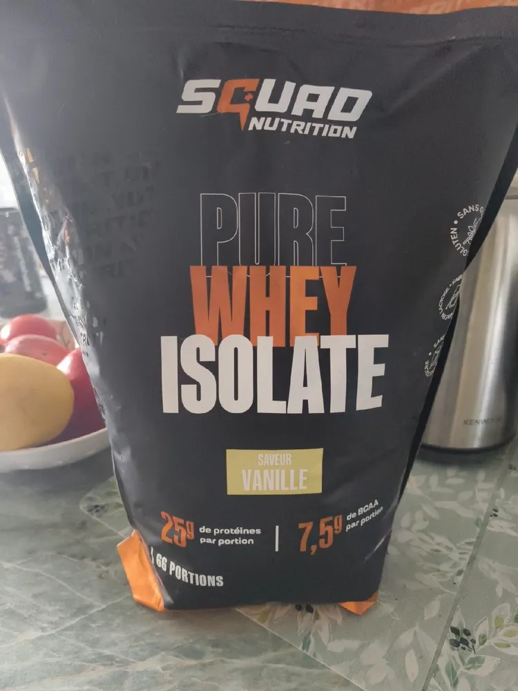 Pure Whey Isolate Saveur vanille