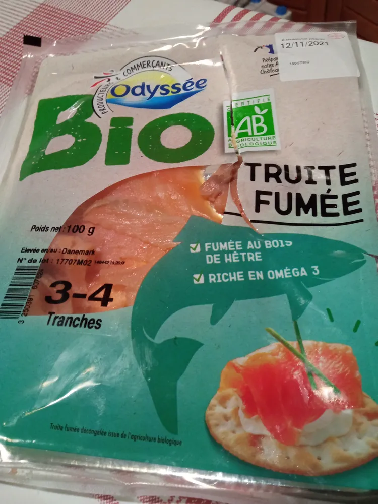 truite fumée