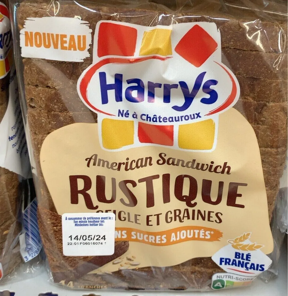 American sandwich rustique