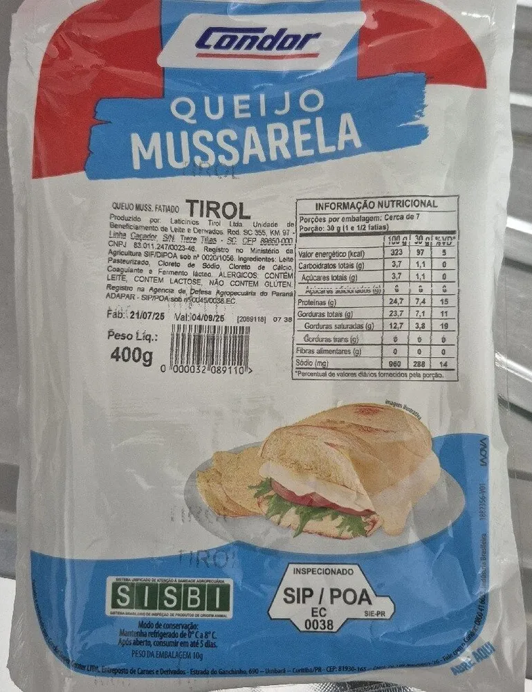 Queijo Mussarela