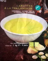 Velouté de carottes a la thailandaise