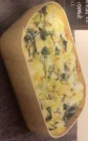 Gratin de pate epinarf poireau et sauce au comte