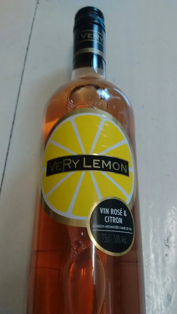Vin rosé & Citron