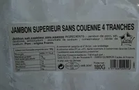 Jambon supérieur