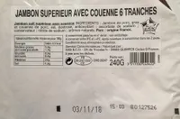 Jambon superieur avec couenne