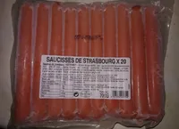 Saucisses de Strasbourg x20