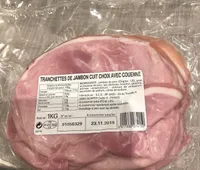 Jambon cuit avec couenne