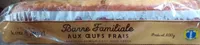 Barre familiale aux oeufs frais