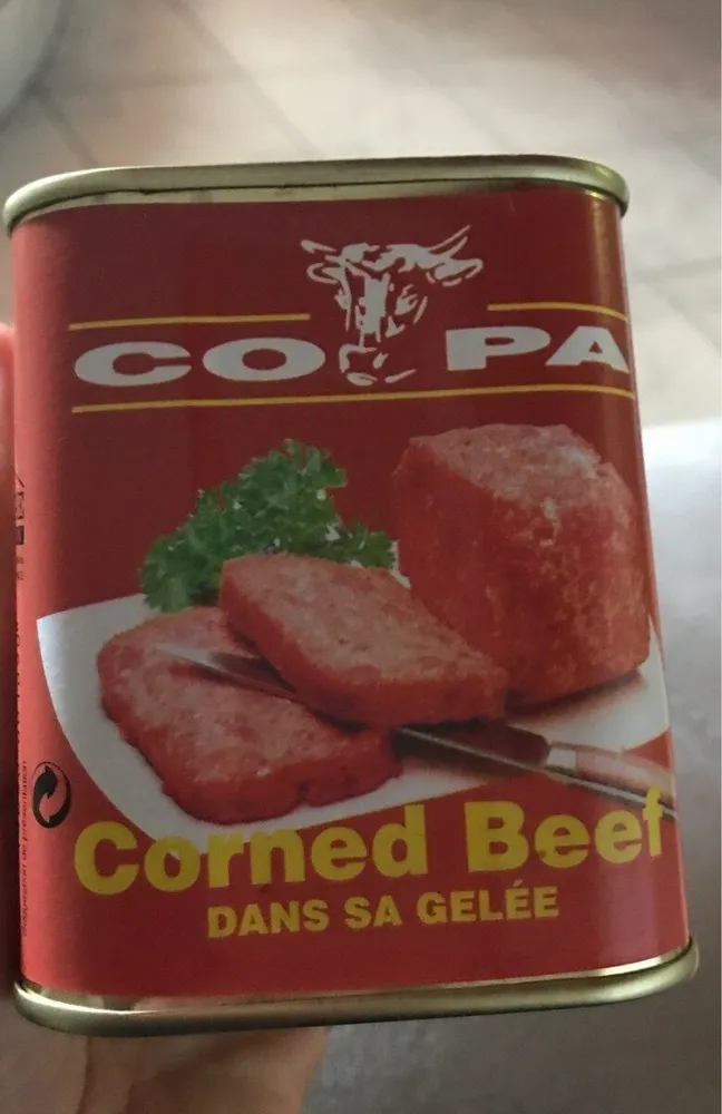 Corned beef dans sa gele