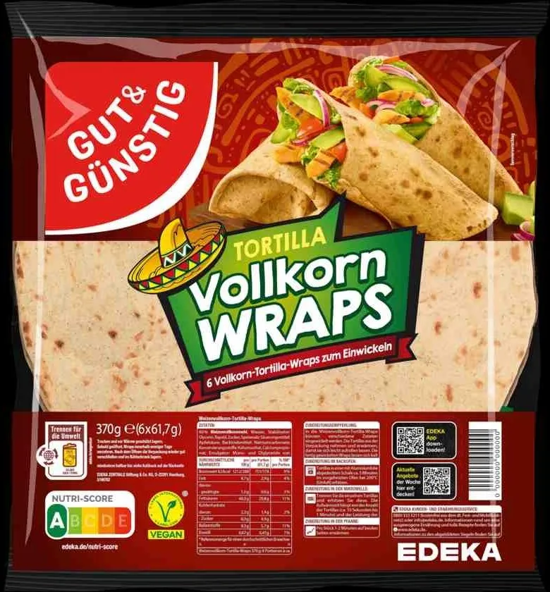 Vollkorn Wraps